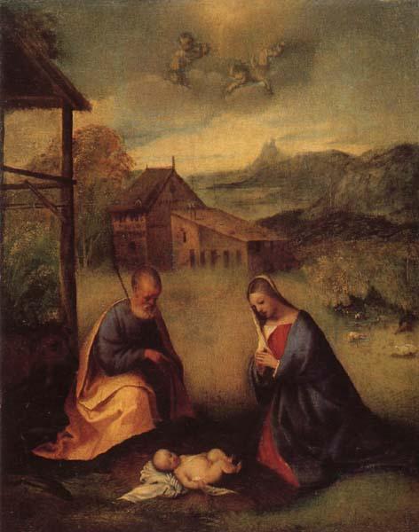 Girolamo Romanino Adoration of the Christ Germany oil painting art
